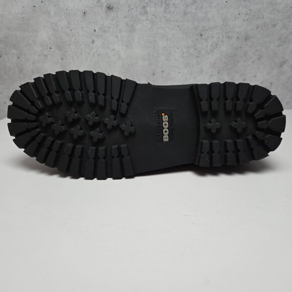 Bogs Casper Mid Coffee Leather Boots Men's Size 8.5 Waterproof w/ Box - Picture 11 of 11